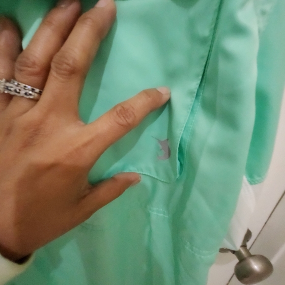 Reel legends Long Sleeve Performance Tech Vented UPF  Sun Protection - Picture 8 of 12